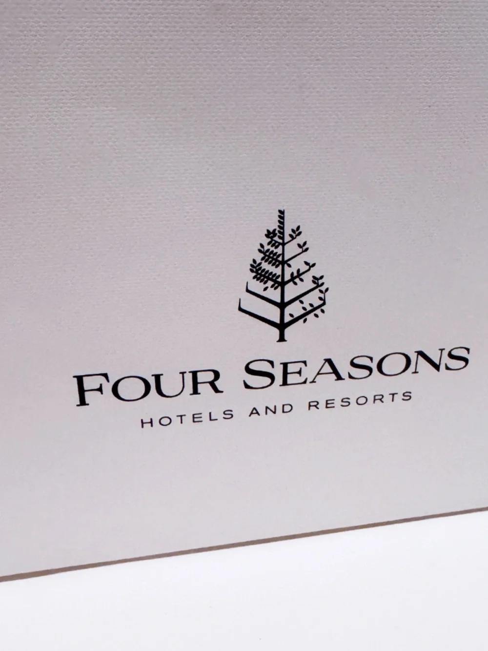 Four Seasons Hotels & Resorts Gift Bags Set of 2